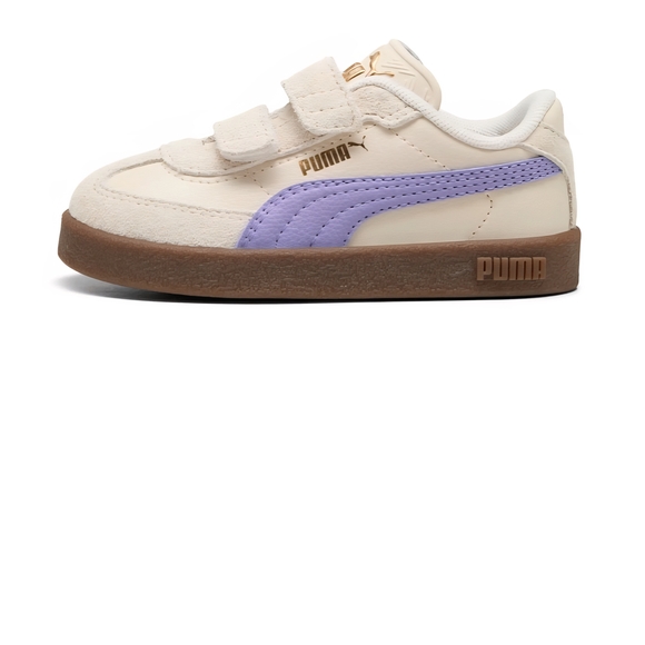 Puma Kids Sneakers in Cream and Lavender - Picture 3 of 5